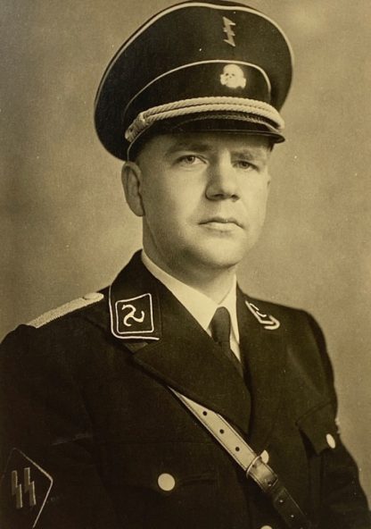 Dutch SS post card of Henk Feldmeijer