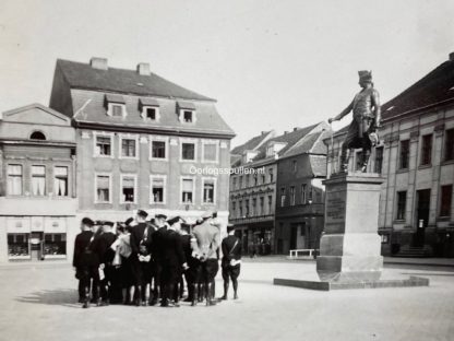 Original WWII Dutch Jeugdstorm photo grouping of their visit to Posen