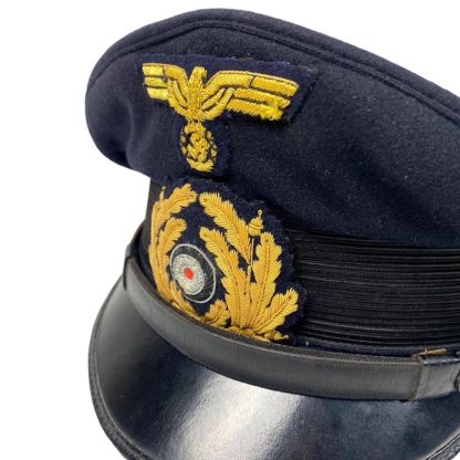 Original WWII German Kriegsmarine NCO visor cap
