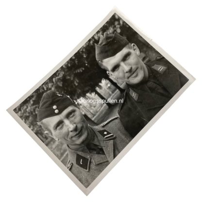 Original WWII Dutch NSB photo of NSKK and NSB member