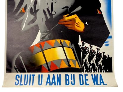 Original WWII Dutch NSB poster