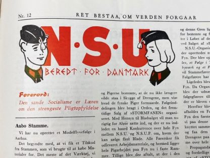 Original WWII Danish NSU ‘Stormfanen’ magazine