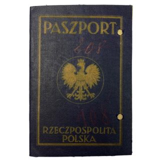 Original WWII Polish passport