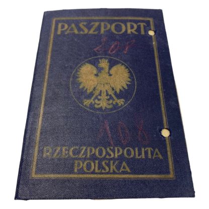 Original WWII Polish passport