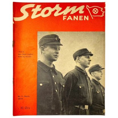 Original WWII Danish NSU 'Stormfanen' magazine - Nr. 3 - March 1944