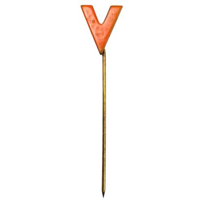 Original WWII Dutch NSB stickpin V = Victorie