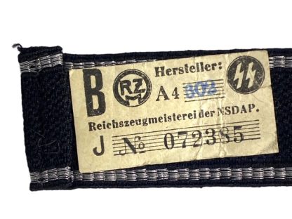 Original WWII Dutch SS-Freiwilligen Legion Niederlande cuff title