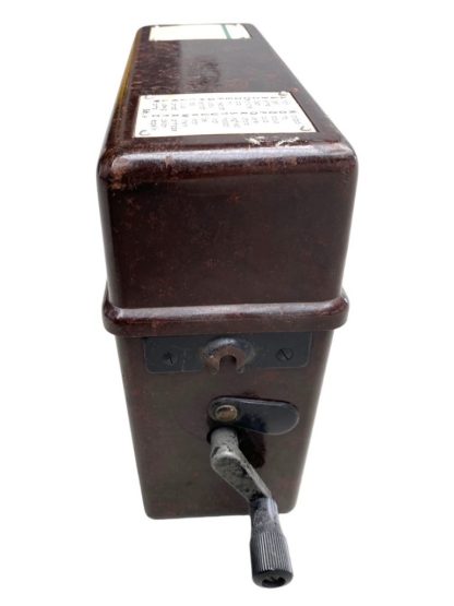 Original WWII German FF33 field telephone - Duitse FF33 veldtelefoon - Téléphone de campagne allemand FF33 - Teléfono de campaña alemán FF33