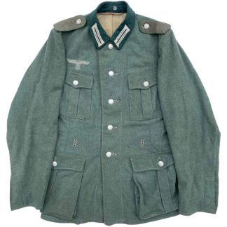 Original WWII German WH M36 Jäger field uniform jacket