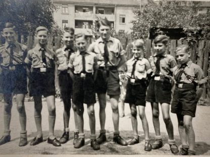 Original WWII German Hitlerjugend grouping from a member of Marburg