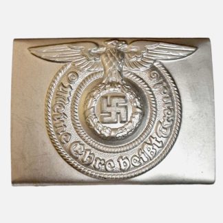 Original WWII German Waffen-SS buckle in mint condition - RZM 822/38 SS