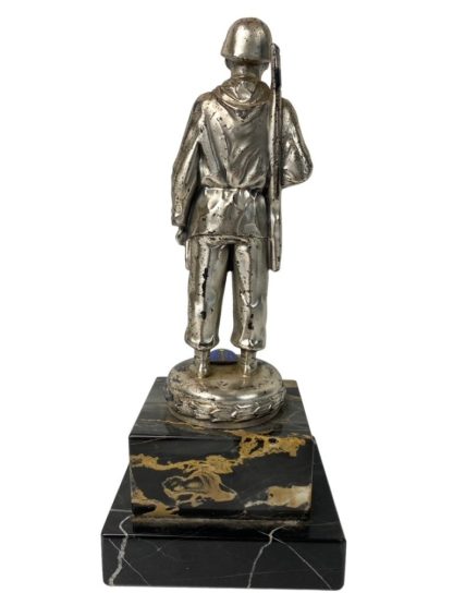 Original WWII US 8th Airborne division statue of Major-General Charles L. Mullins