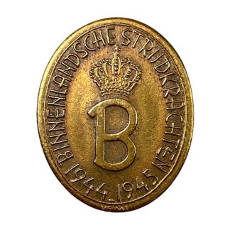 Original Dutch Remembrance Badge Nederlandse Binnenlandse Strijdkrachten 1944-1945