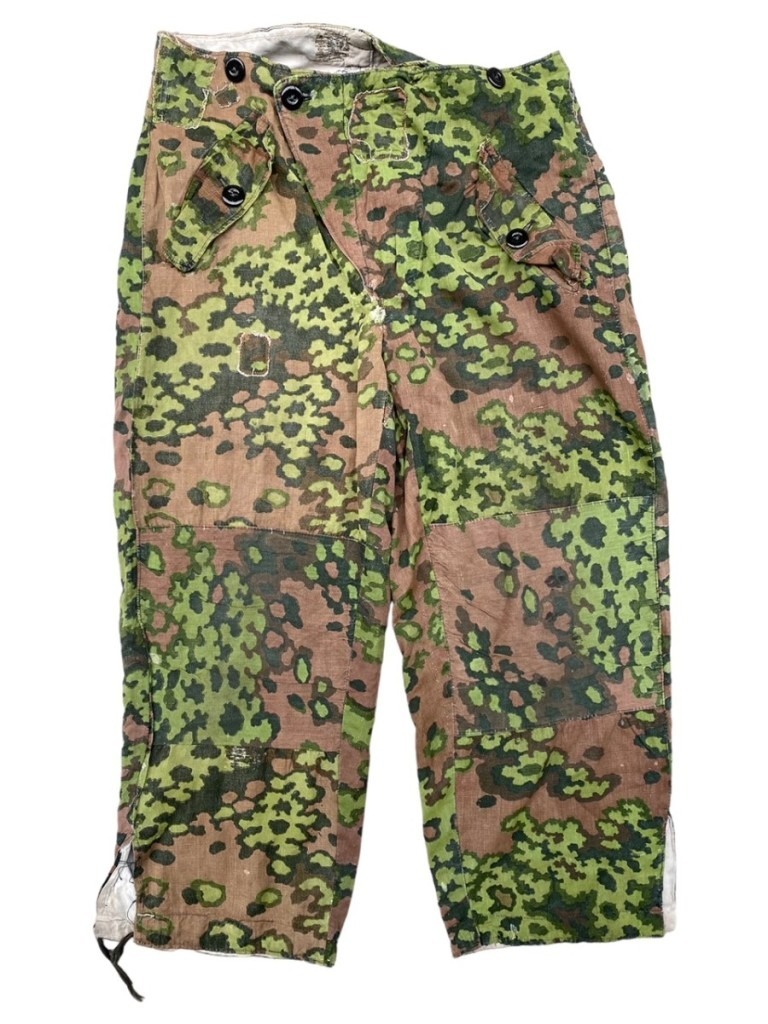 Original WWII German Waffen-SS reversible camouflage parka and trousers ...