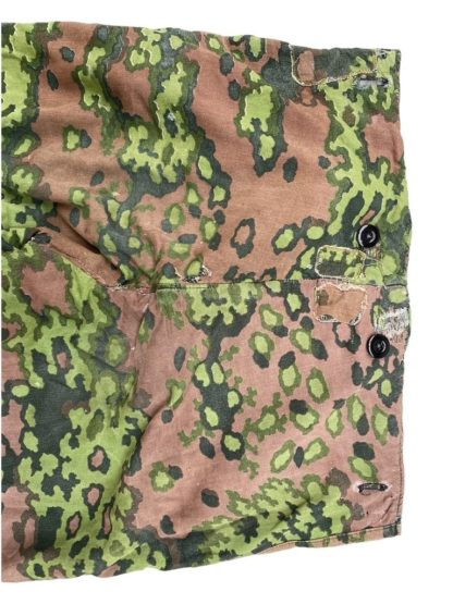Original WWII German Waffen-SS reversible camouflage parka and trousers