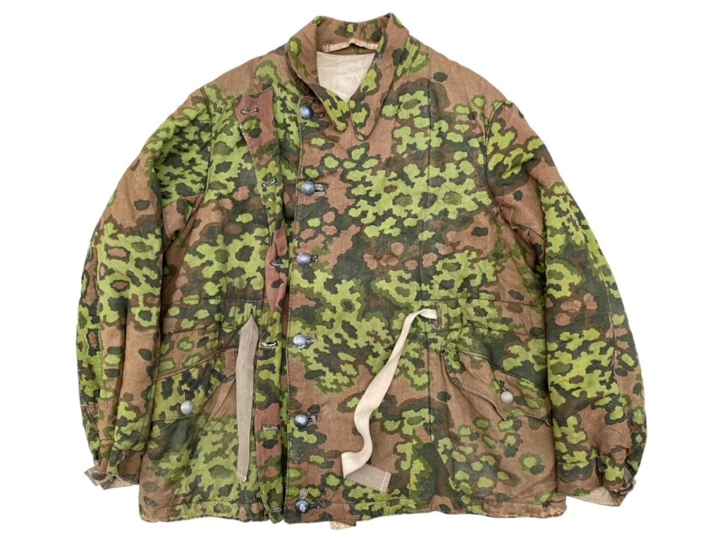 Original WWII German Waffen-SS reversible camouflage parka and trousers ...
