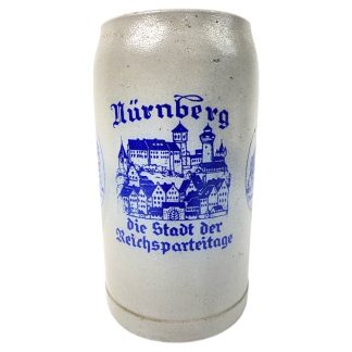 Original WWII German Reichsparteitag beer mug