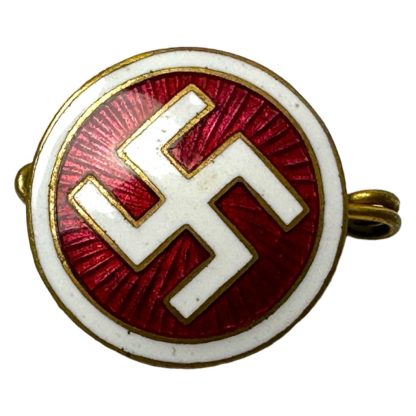 DNSAP nål - DNSAP pin - DNSAP speld - Danmarks Nationalsocialistiske Arbejderparti - Anden Verdenskrig - World War II - enameled pin - Militaria collectibles - collaboration - Danish nazi party