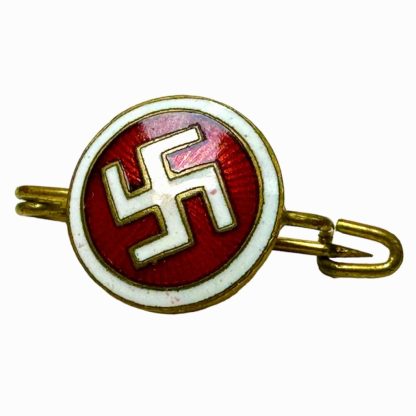 Original WWII DNSAP enameled collaboration pin