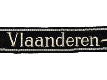 Original WWII Flemish SS Vlaanderen-Korps cuff title