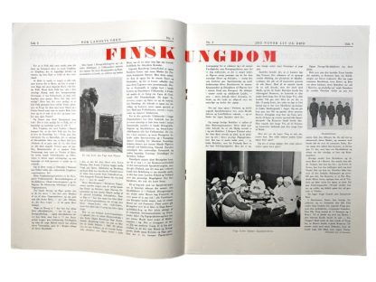 Original WWII Danish NSU 'Stormfanen' magazine - Nr. 4 - April 1942