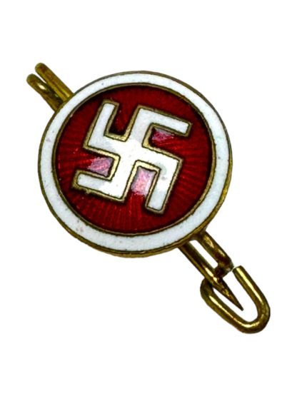 Original WWII DNSAP enameled collaboration pin