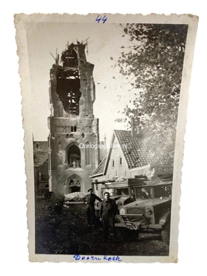 Original WWII British photo set of the liberation of Doornhoek, Ittervoort and Gent