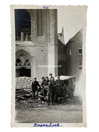 Original WWII British photo set of the liberation of Doornhoek, Ittervoort and Gent