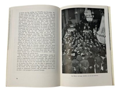Original WWII Flemish collaboration brochure 'Waarom staat de Duitsche arbeider achter Adolf Hitler'