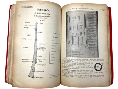 WWII German 'Reibert' manual - Der Dienst-Unterricht im Heere - Mauser K98