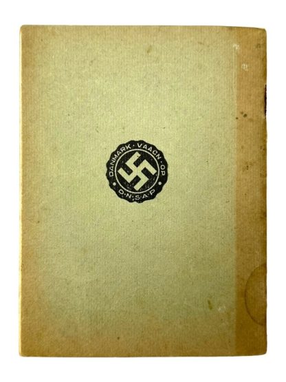 Original Early 1934 DNSAP collaboration brochure 'Fra Liberalisme til Socialisme'