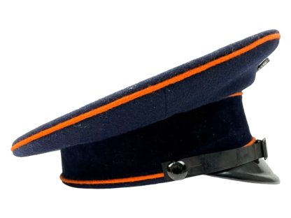 German letter mailman visor cap during World War II - postal service - Reichspost schirmmütze Zweiten Weltkrieg - Militaria webshop - Kassel