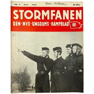 Original WWII Danish NSU 'Stormfanen' magazine - Nr. 7 - July 1942