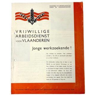 Vrijwillige Arbeidsdienst voor Vlaanderen - V.A.V.V. - Collaboratie organisatie België - Collaboration Belgium - Flemish Arbeidsdienst