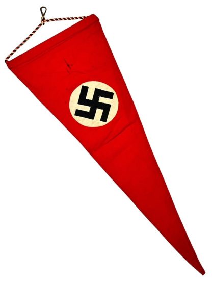 Militaria - German pennant - Deutscher Wimpel aus dem Zweiten Weltkrieg - Fanion allemand de la Seconde Guerre mondiale - Tysk vimpel fra Anden Verdenskrig