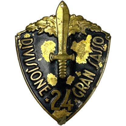Original WWII Italian 24th Gran Sasso Division insignia