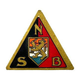 Original WWII Dutch NSB closure seal