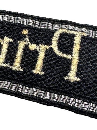 Original WWII German Waffen-SS 7. SS-Freiwilligen-Gebirgs-Division Prinz Eugen cuff title