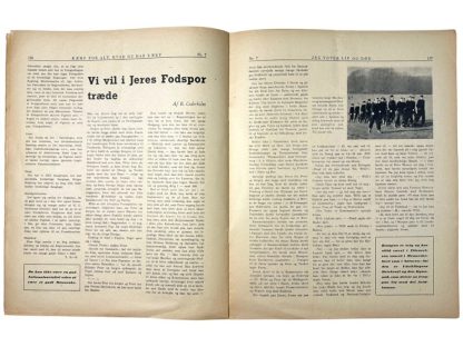 Original WWII Danish NSU 'Stormfanen' magazine - Nr. 7 - July 1943