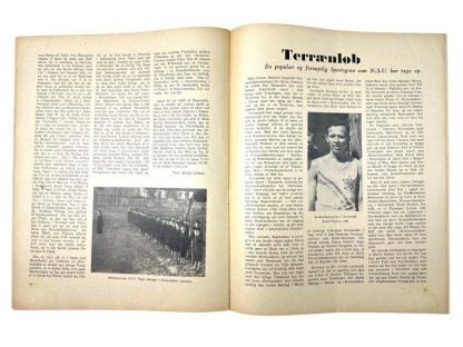 Original WWII Danish NSU 'Stormfanen' magazine - Nr. 1 - January 1944