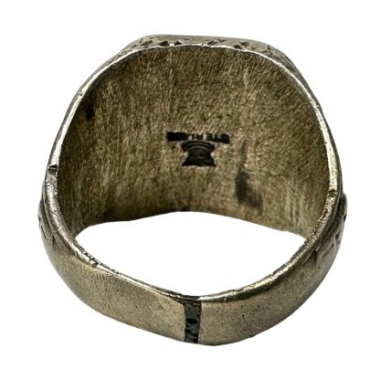 Original WWII US army silver ring