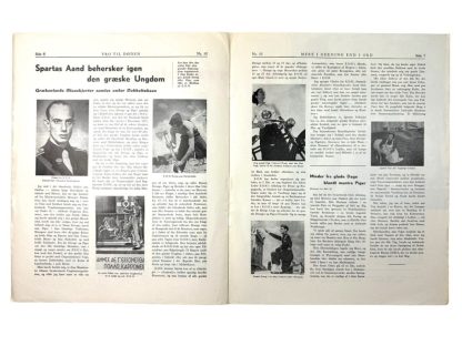 Original WWII Danish NSU 'Stormfanen' magazine - Nr. 10 - November 1941