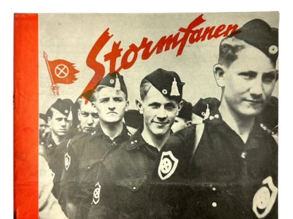 Original WWII Danish NSU 'Stormfanen' magazine - Nr. 7 - August 1941