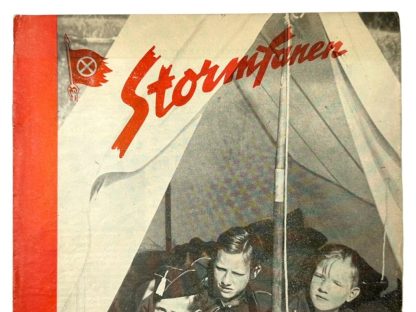 Original WWII Danish NSU 'Stormfanen' magazine - Nr. 10 - November 1941