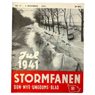 Original WWII Danish NSU 'Stormfanen' magazine - Nr. 11 - December 1941