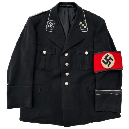 Original German Allgemeine-SS Standarte 58 ‘Köln’ tunic and trousers uniform
