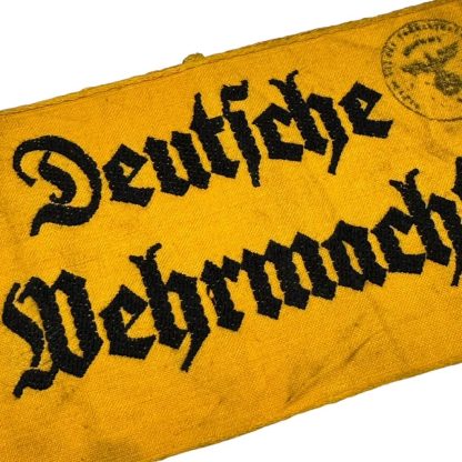 Original WWII German Deutsche Wehrmacht armband