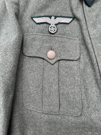 Original WWII German WH M36 Panzer lieutenant field blouse