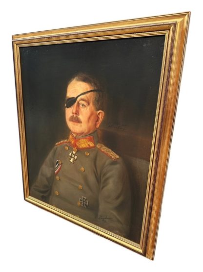 Original WWI German Generals painting