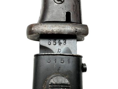 Original WWII German Mauser K98 bayonet militaria